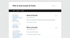 Desktop Screenshot of cooperjr.name