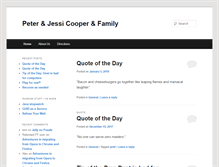 Tablet Screenshot of cooperjr.name